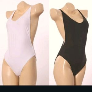 🩱2 for $15 / Black Bold Cut One Piece Swimwear